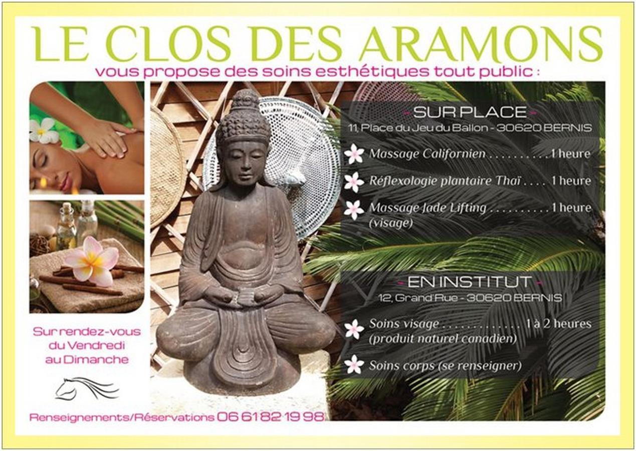 Le Clos Des Aramons Bernis Eksteriør billede